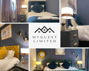 5 Bedroom House - 10 Beds - City Centre - Parking